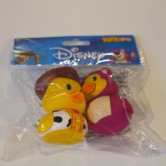Disney Other - Toy Story Disney Duckalooz Rubber Ducks Woody and Lotso